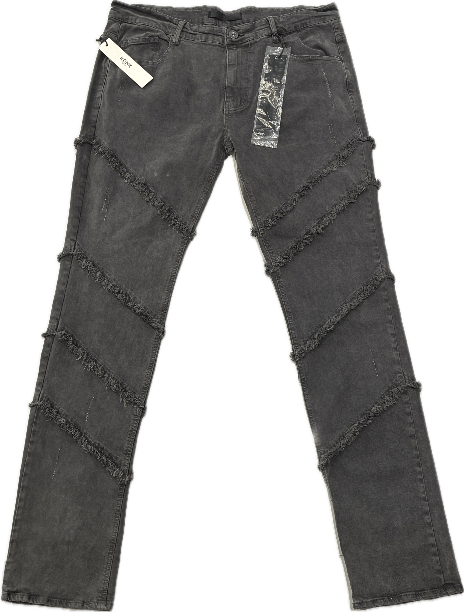 KNDK Dark Grey Skinny Jeans
