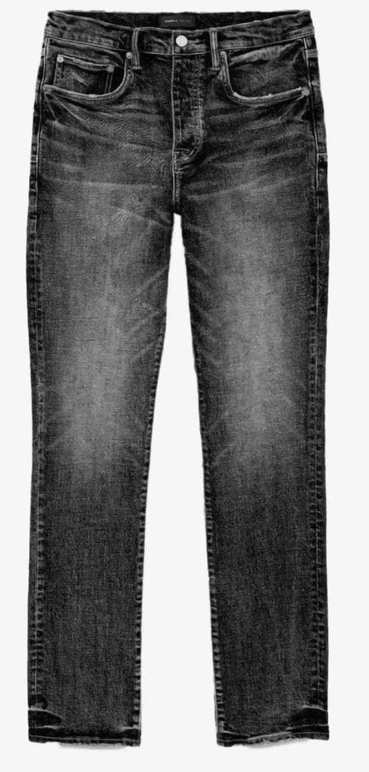 Purple Jeans Washed Black