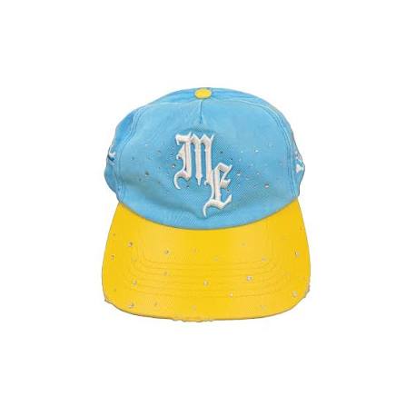 Mixed Emotions ME Hat Blue Yellow