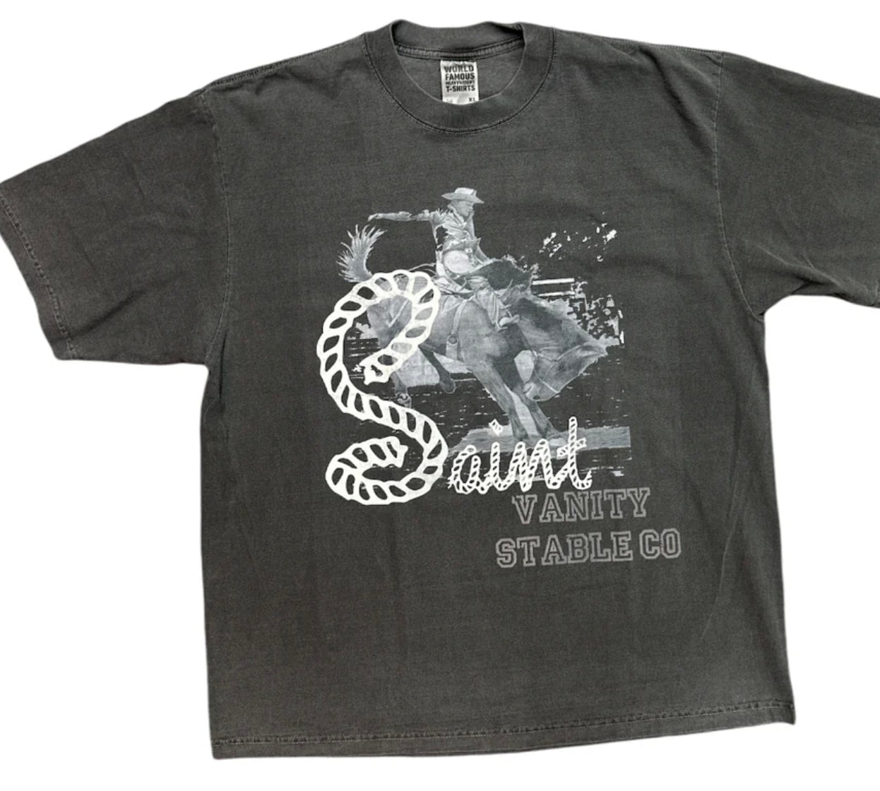 Saint Vanity Stable Black Tee