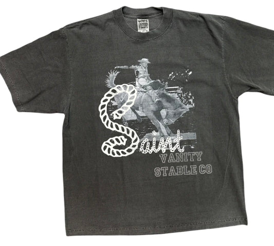 Saint Vanity Stable Black Tee
