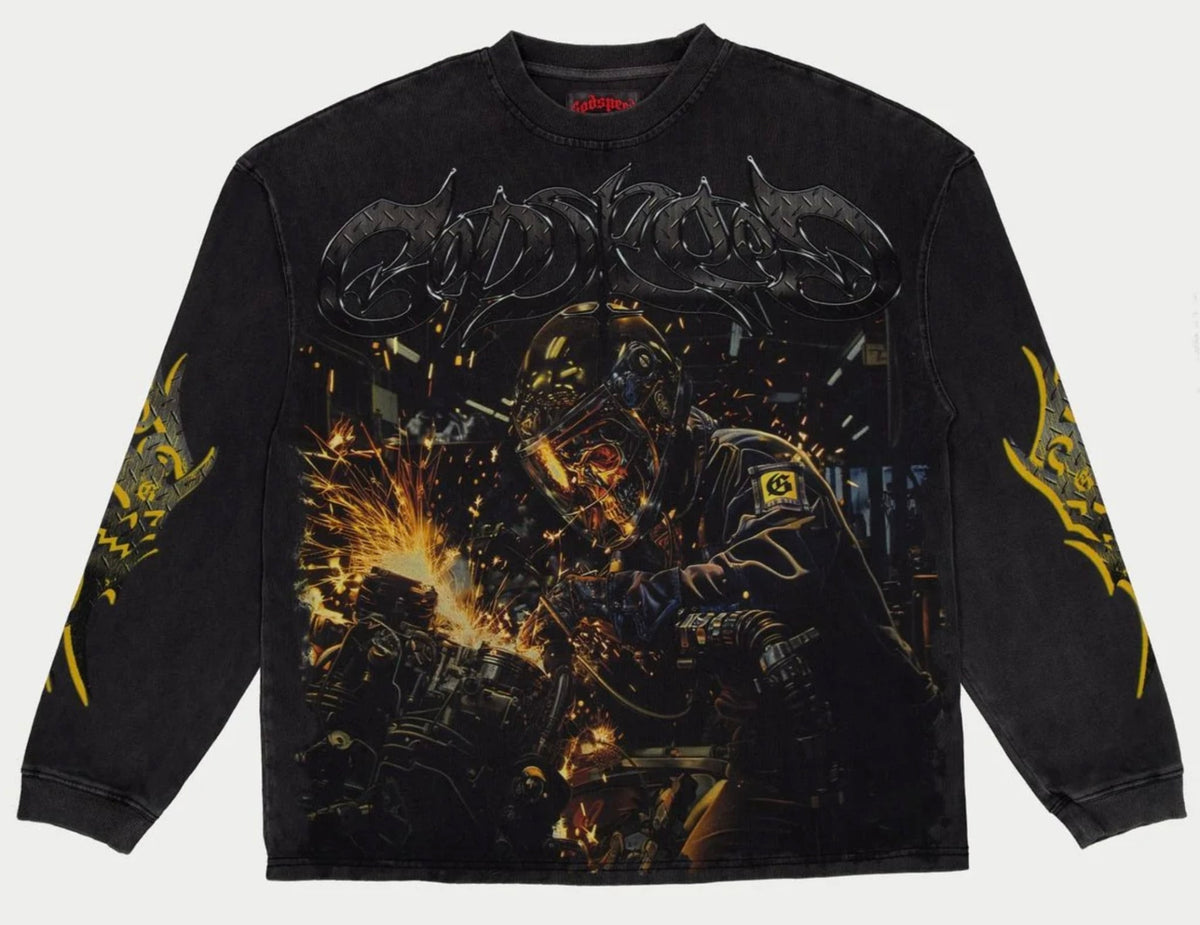 Godspeed Under Construction L/S Tee Mens Apparel