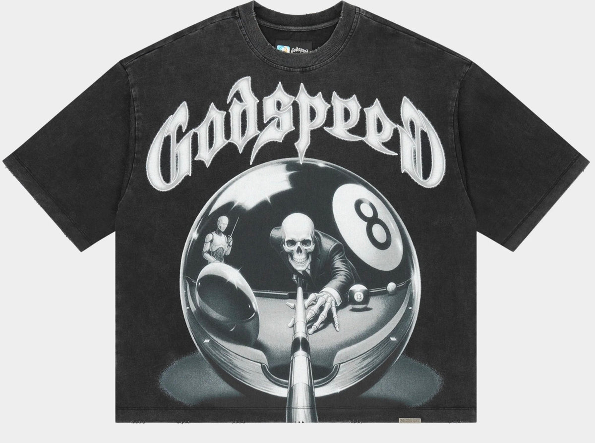 Godspeed 8Ball Tee Black