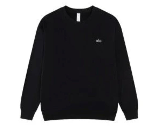 Alo Black Crew Sweatshirt