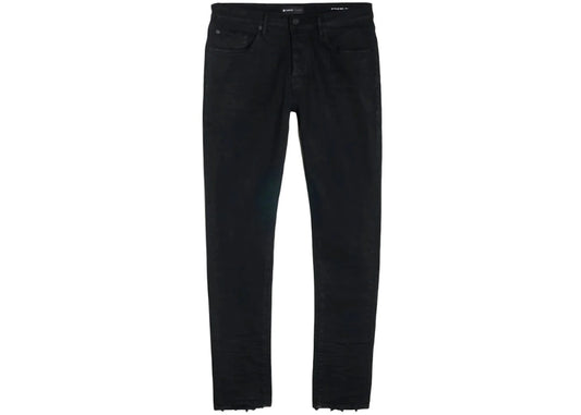 Purple Brand Black Resin 3/D Jean Black