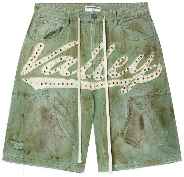 Vale Green Skittle Jorts