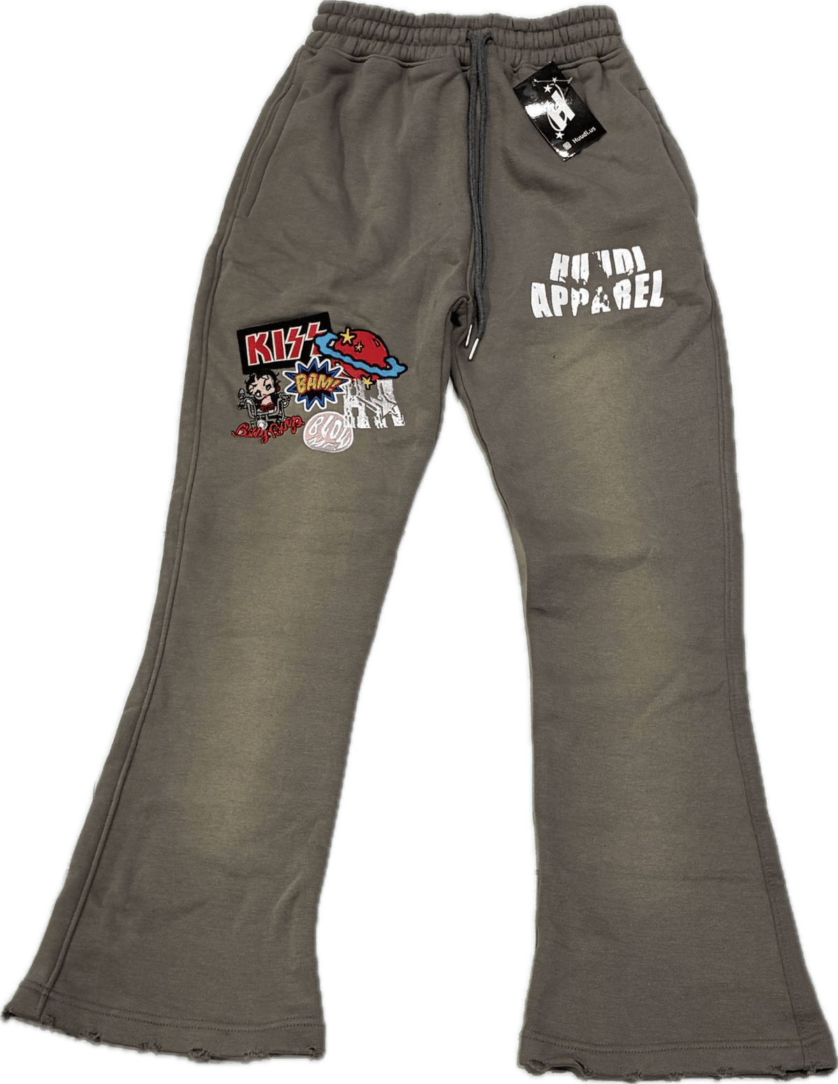 Showcase Huudi Washed Grey Sweatpants