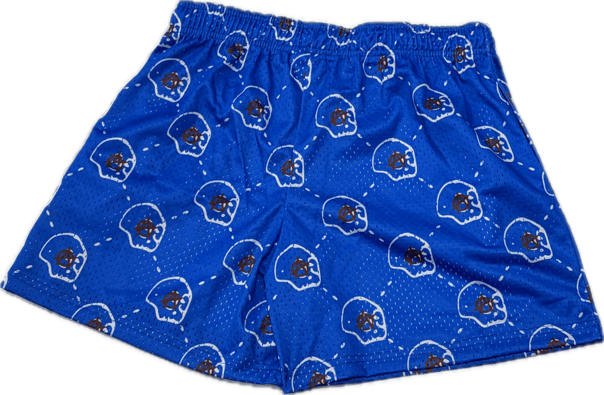 Bravest Studio Blue/White Anarchy Shorts