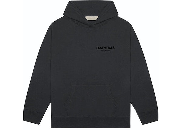 Fear of God Essentials Pullover Chest Logo Hoodie Stretch Limo/Black