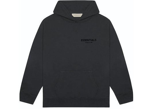 Fear of God Essentials Pullover Chest Logo Hoodie Stretch Limo/Black