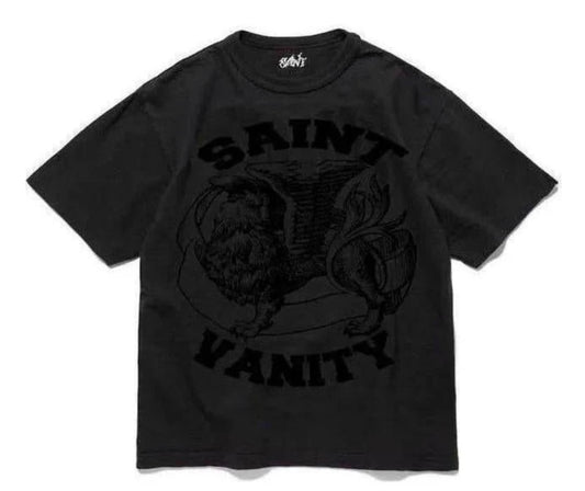 Saint Vanity "Monochromatic" Black Griffin Tee