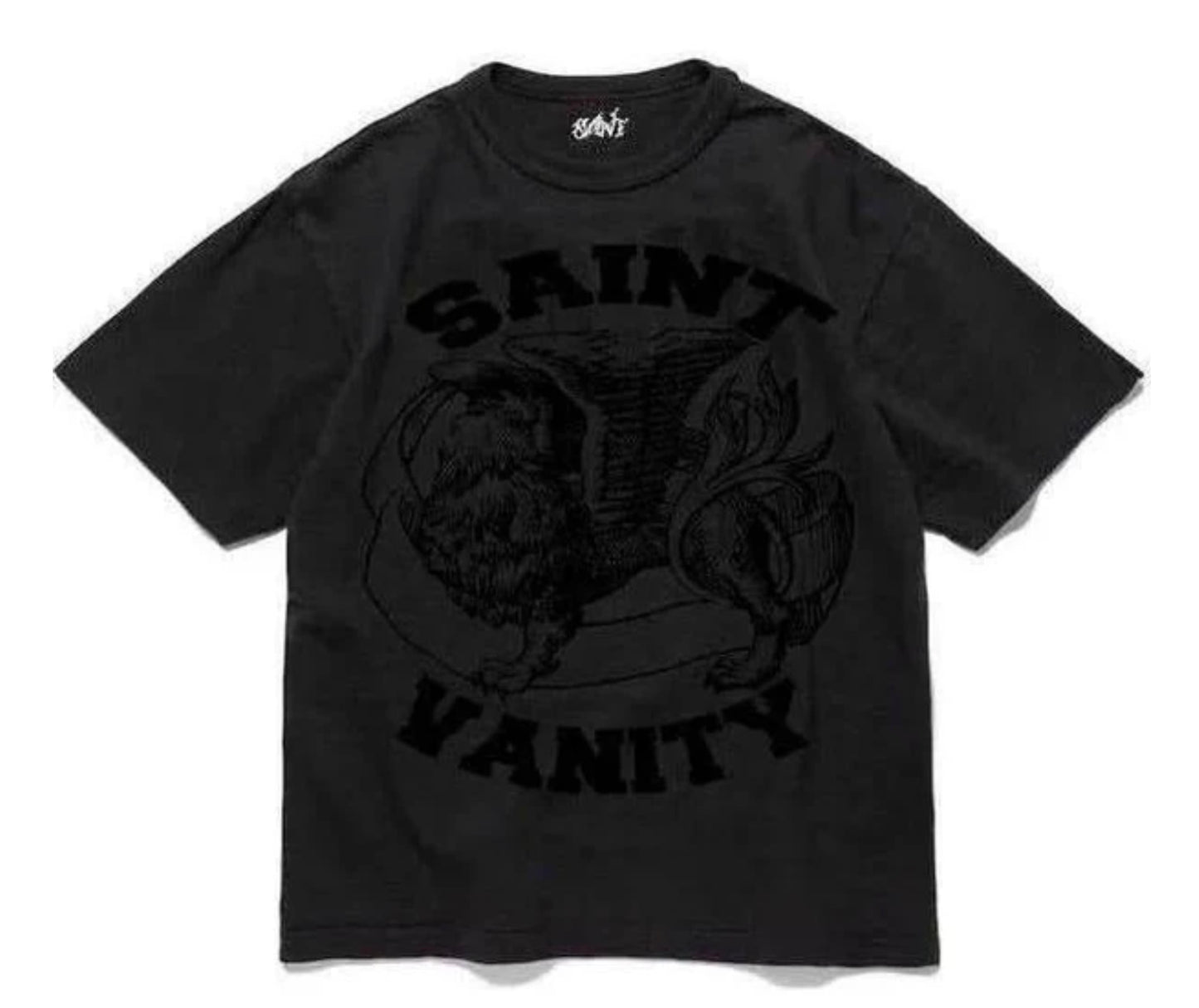 Saint Vanity "Monochromatic" Black Griffin Tee
