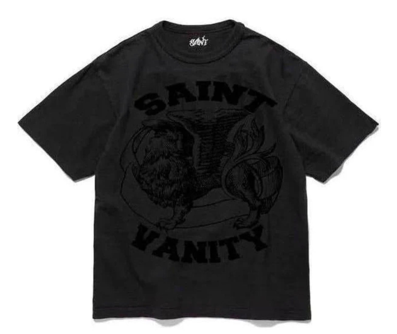 Saint Vanity "Monochromatic" Black Griffin Tee