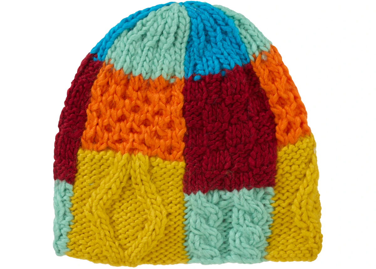 Supreme Block Knit Beanie Multicolor