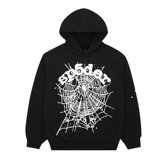 Sp5der OG Web Hoodie 'Black'