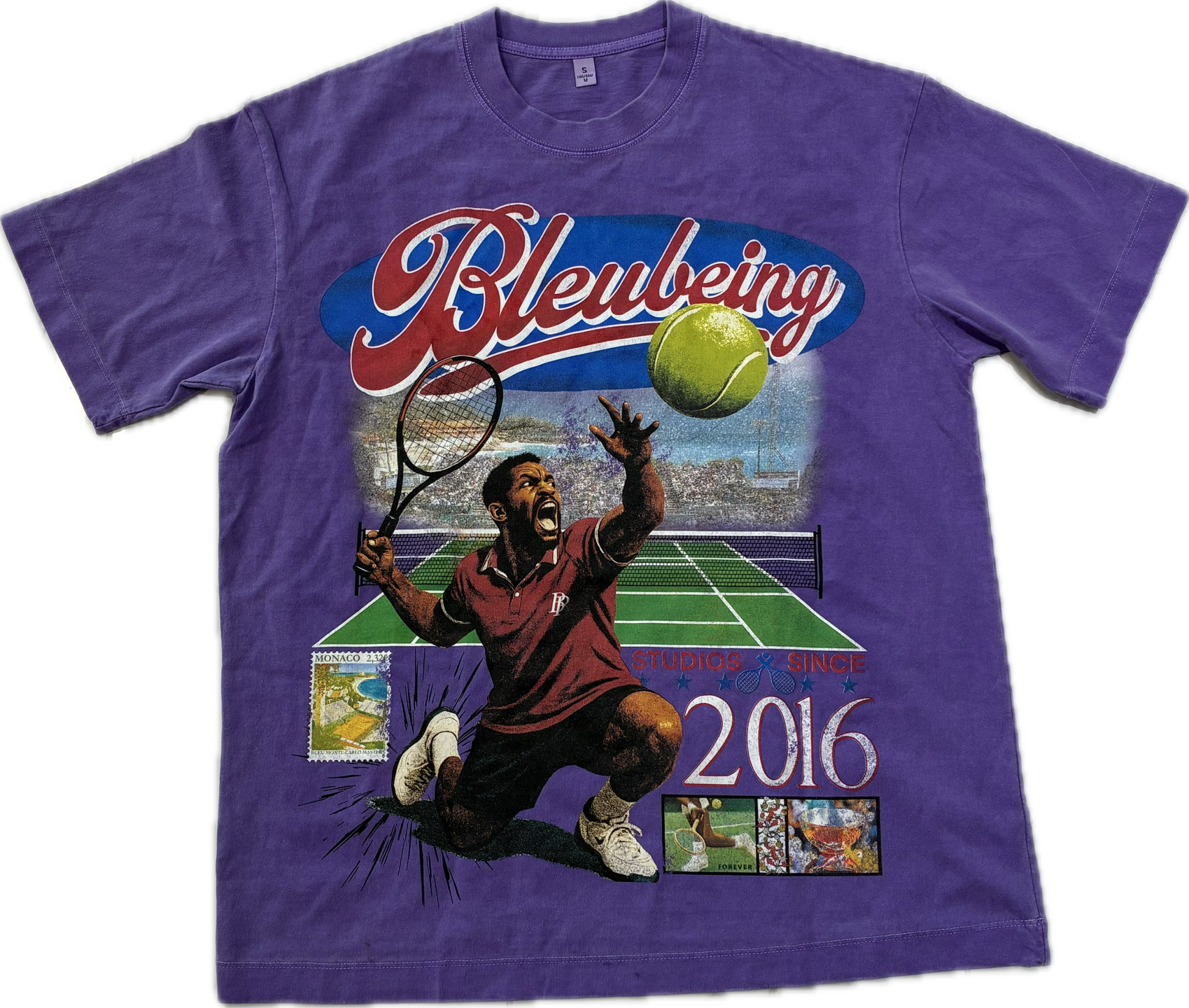 Showcase Bleubeing Purple Tennis Tee
