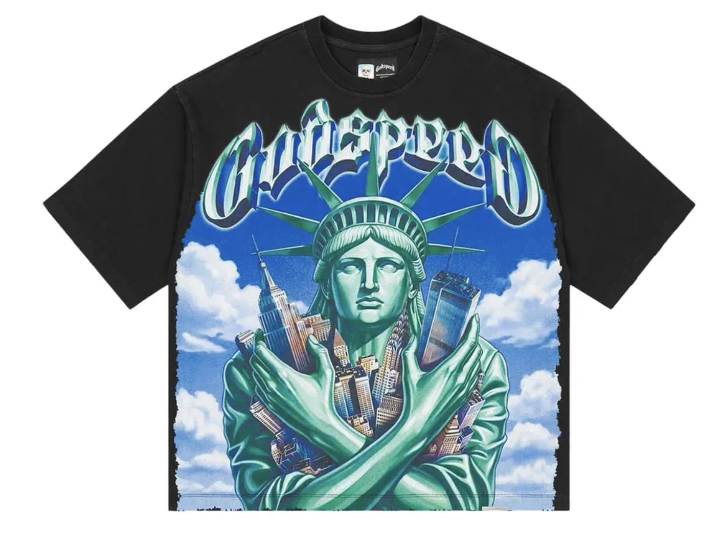 Godspeed Empire Guardian T-Shirt 'Black'
