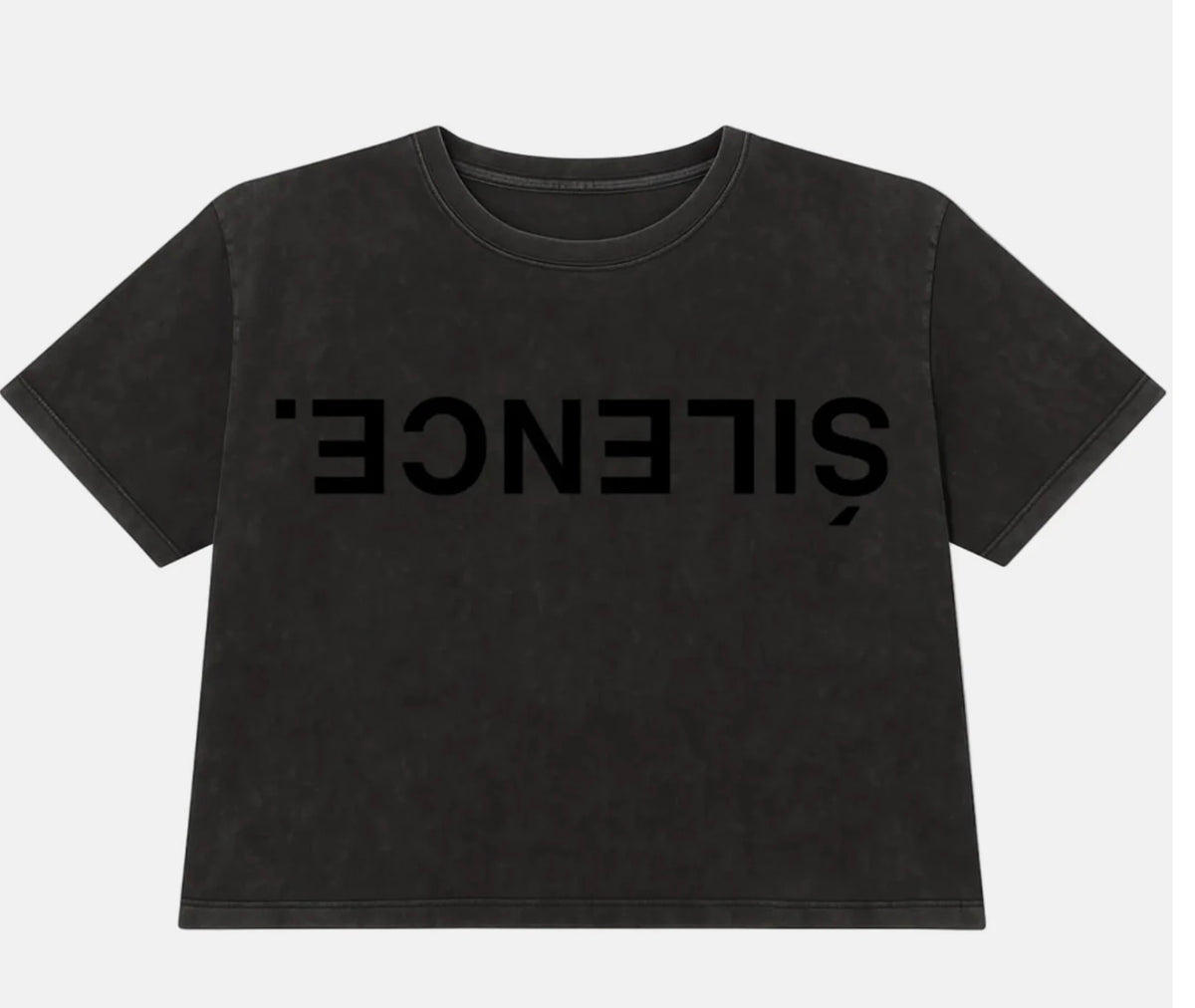 Onyx Apparel Red Label SLNC Acid Black Tee