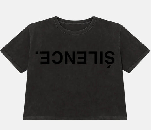 Onyx Apparel Red Label SLNC Acid Black Tee