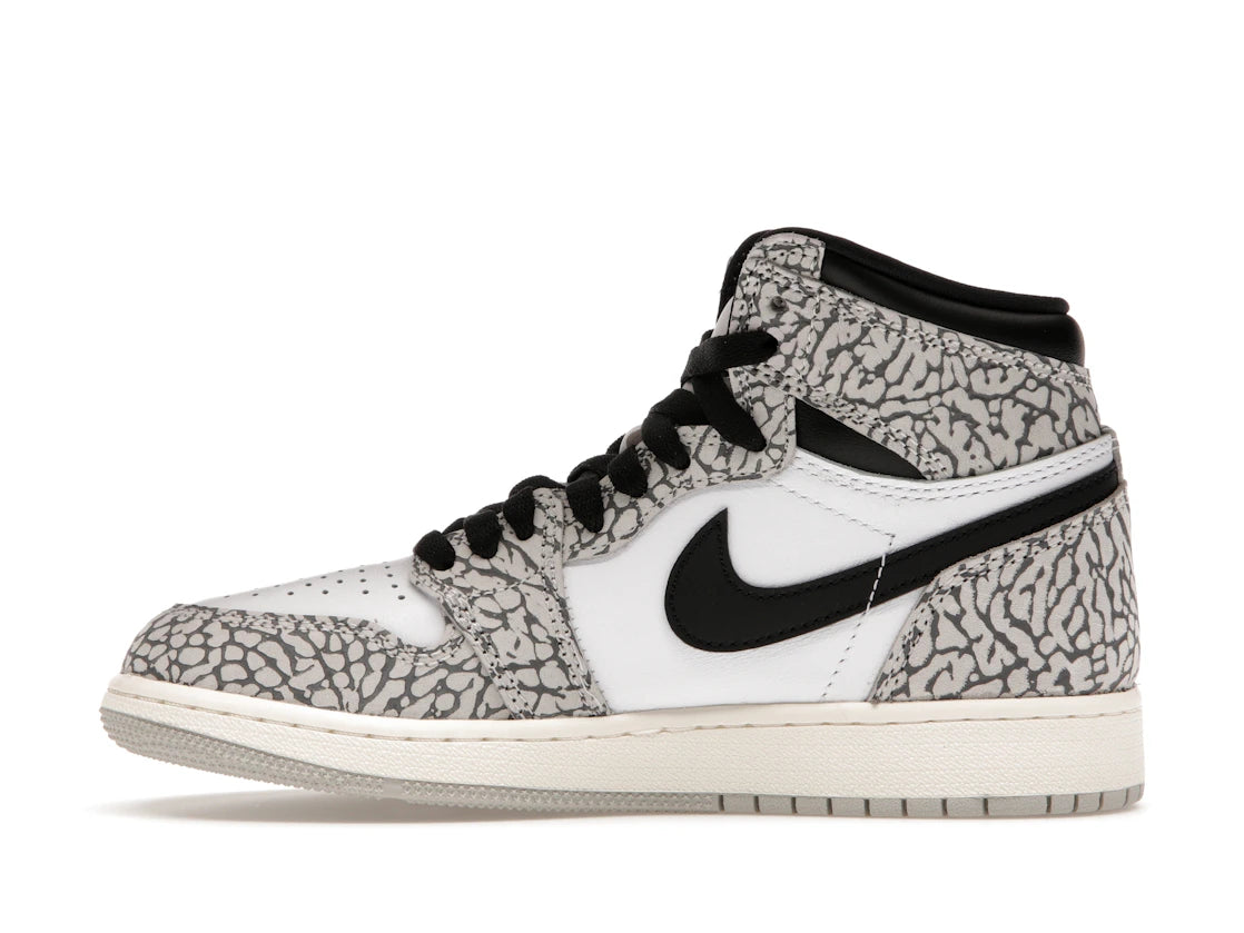 Jordan 1 Retro High OG White Cement (GS)