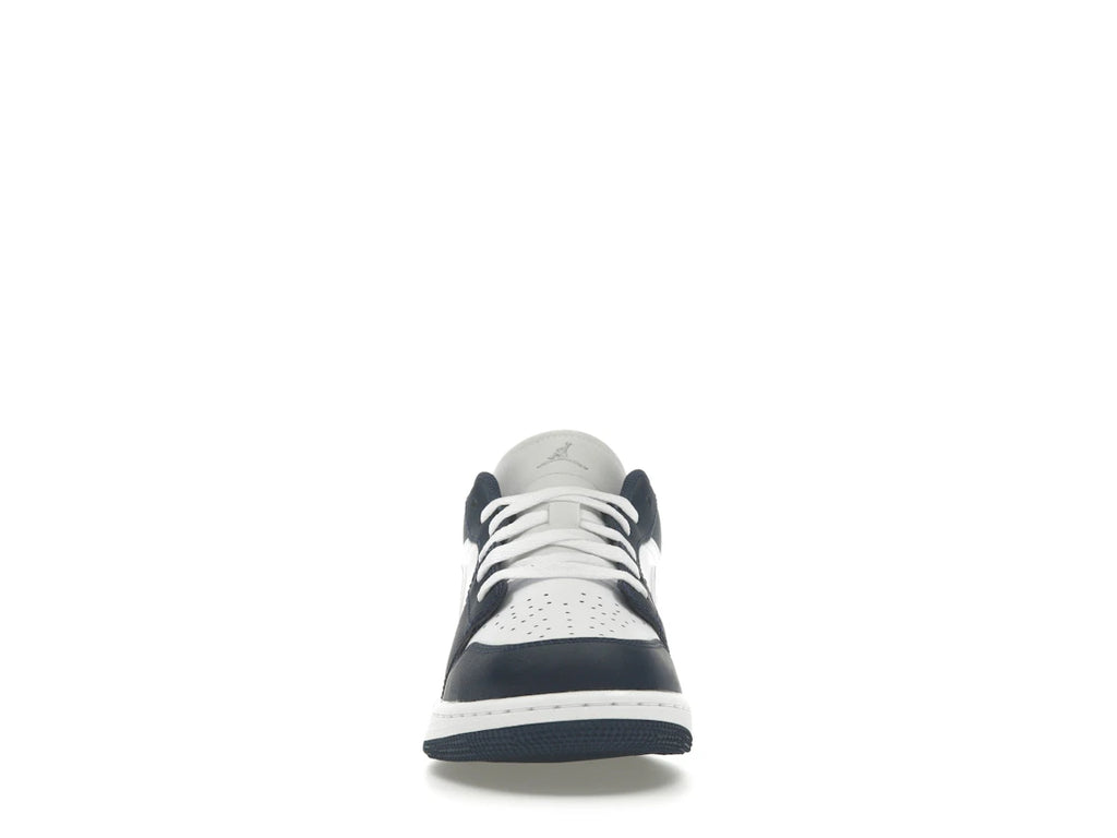 Jordan 1 Low Midnight Navy Wolf Grey (GS)