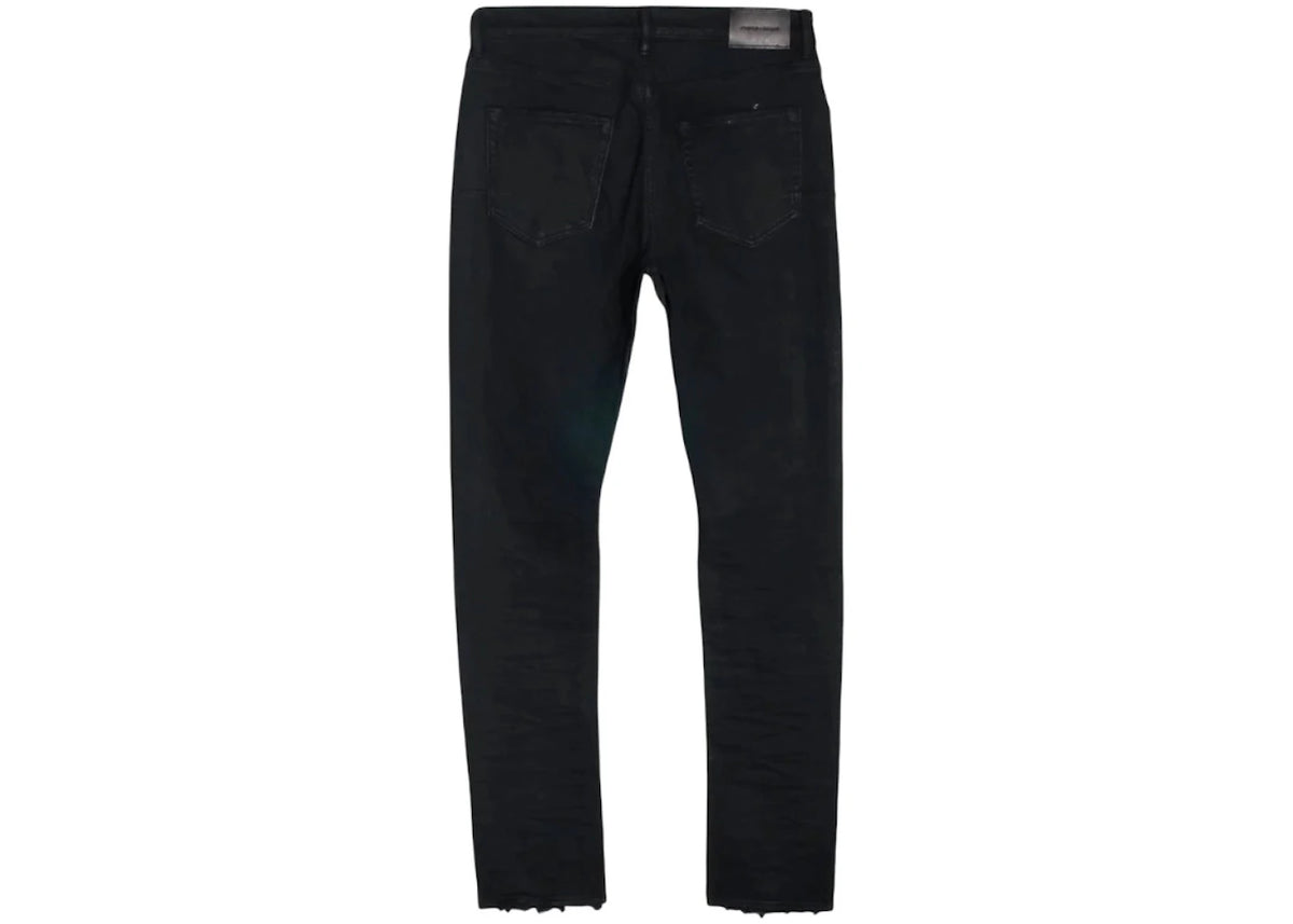 Purple Brand Black Resin 3/D Jean Black