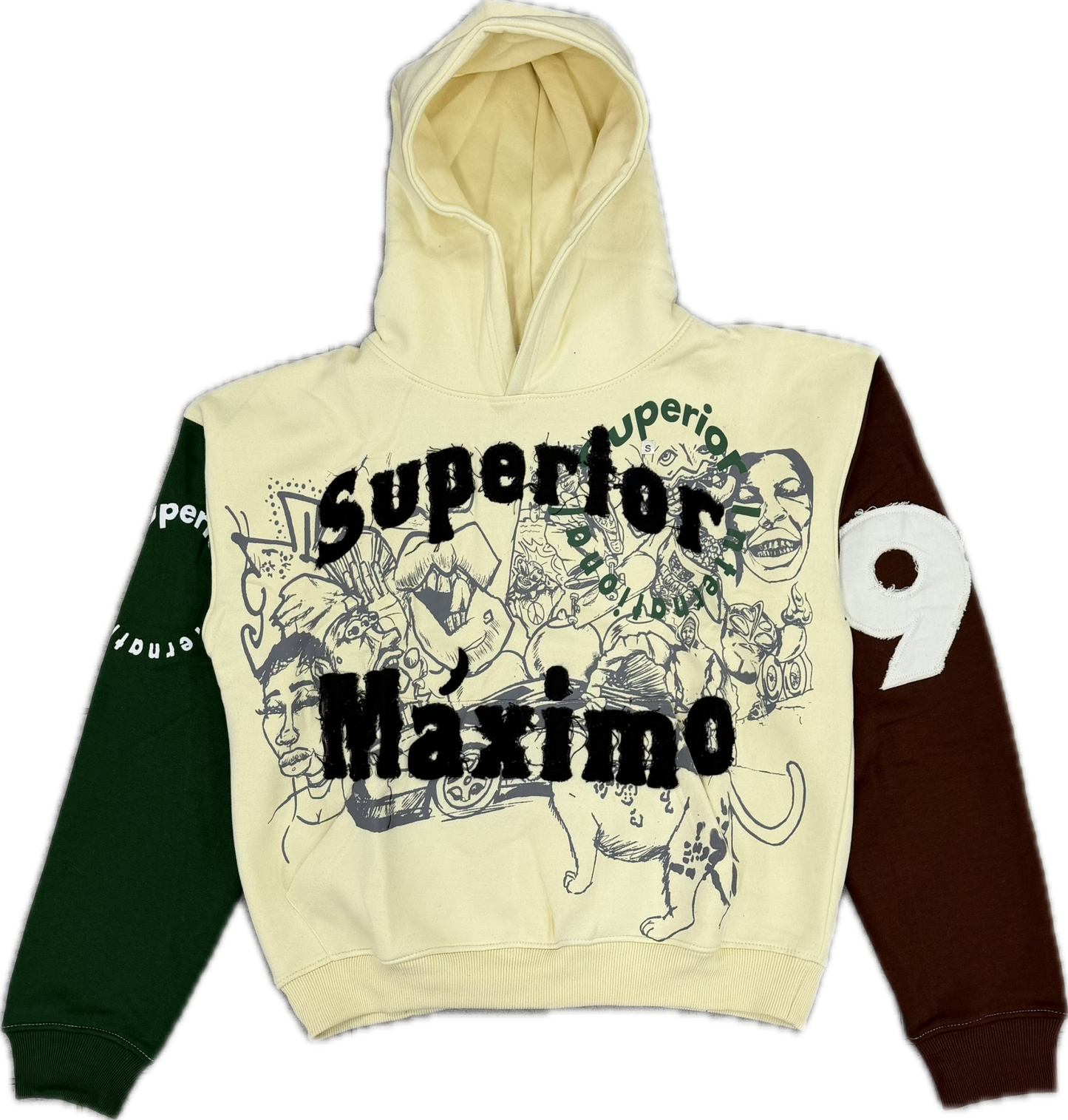 Top Superior Maximo Hoodie Beef & Broccoli